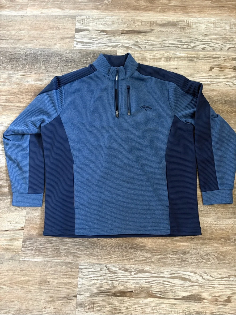 Callaway Golf Opti-Dri 1/4 Zip Pullover Blue Tech Jacket